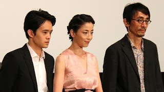 池松壮亮、宮沢りえの演技に「どうなってもいいんだなと」　映画「紙の月」舞台あいさつ(2)【第27回東京国際映画祭】