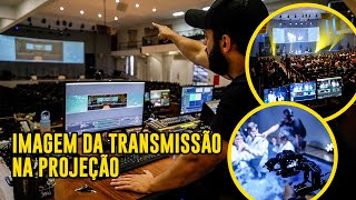 COMO FAZEMOS PRA COLOCAR A IMAGEM DA TRANSMISSÃO NO TELÃO screenshot 3