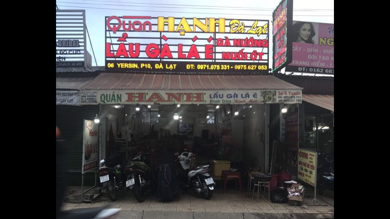 Quán lẩu gà lá é ngon nhất Đà Lạt