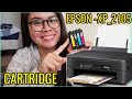 HOW TO REPLACE INK CARTRIDGE ON EPSON XP-2105 (TAGALOG TUTORIAL)Lj😊 PH.