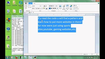 Making A useful Quick Search Program! ( Batch File )