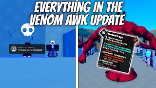 EVERYTHING IN THE VENOM AWK UPDATE (One Fruit Simulator)