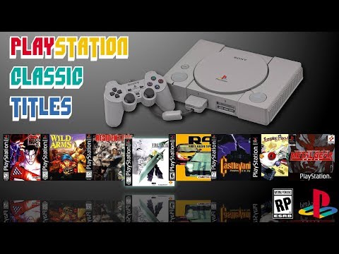 Games on the PlayStation Classic!