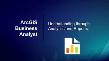 ArcGIS Business Analyst: An Introduction