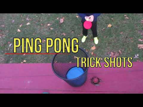 Ping Pong Trick Shots