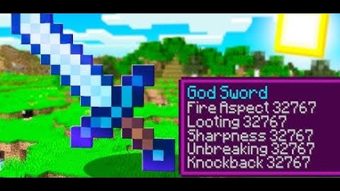MINECRAFT BUT YOU CAN CRAFT ENCHANTED TOOLS AND ARMOR PLUGIN