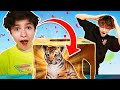 What's in the BOX Challenge W/ GrantTheGoat! **LIVE ANIMALS**