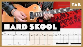 Guns N’ Roses - Hard Skool - Guitar Tab | Lesson | Cover | Tutorial