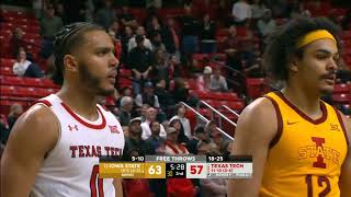 #13 Iowa State vs Texas Tech Full Game Highlights College Basketball 2023