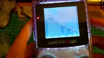 Frontlight Nintendo Gameboy Color Mod