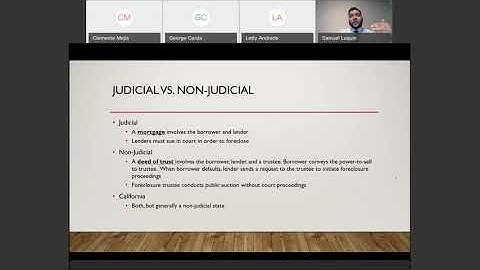 The California Foreclosure Process