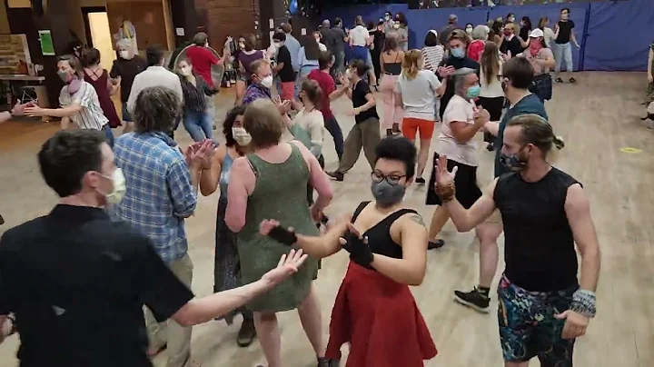 Contra Dance Dancing Bear Caller Roberta Caller