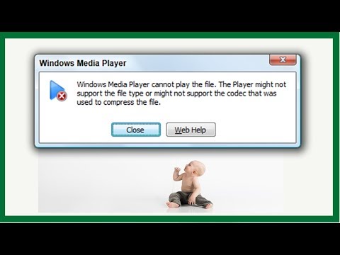 Windows Media Player has an error and can&rsquo;t play the file | FIX it