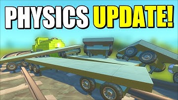 Scrap Mechanic has a NEW PHYSICS UPDATE!!