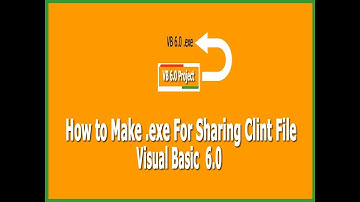 make vb project to exe