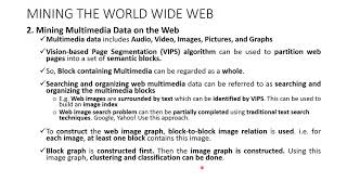 World Wide Web Mining and Time-Series Data Mining