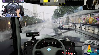 The Bus - Heavy rain gameplay | Thrustmaster TX screenshot 4