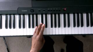 Major Scales: How to Play A Flat Major Scale Two Octaves on Piano (Right and Left hand)