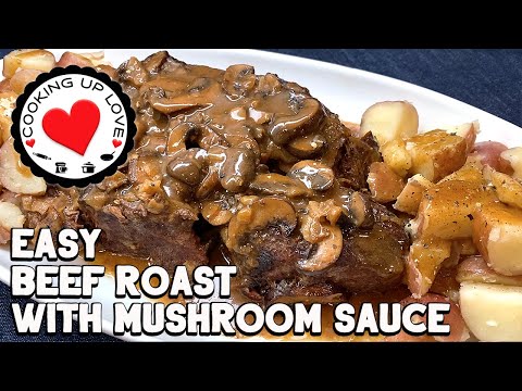 Video: Homemade Baked Meat With Canned Mushrooms