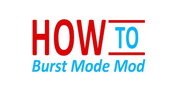 HOW TO : BURST MODE RAPID FIRE MOD FOR JUGGERNAUT V 7.0 MODDED CONTROLLER