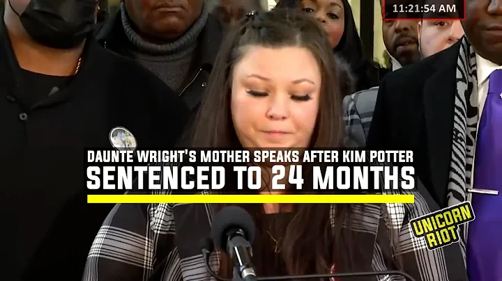 "White women tears trumps justice" - Daunte Wright's Mother Reacts to Kim Potter's 24 Month Sentence