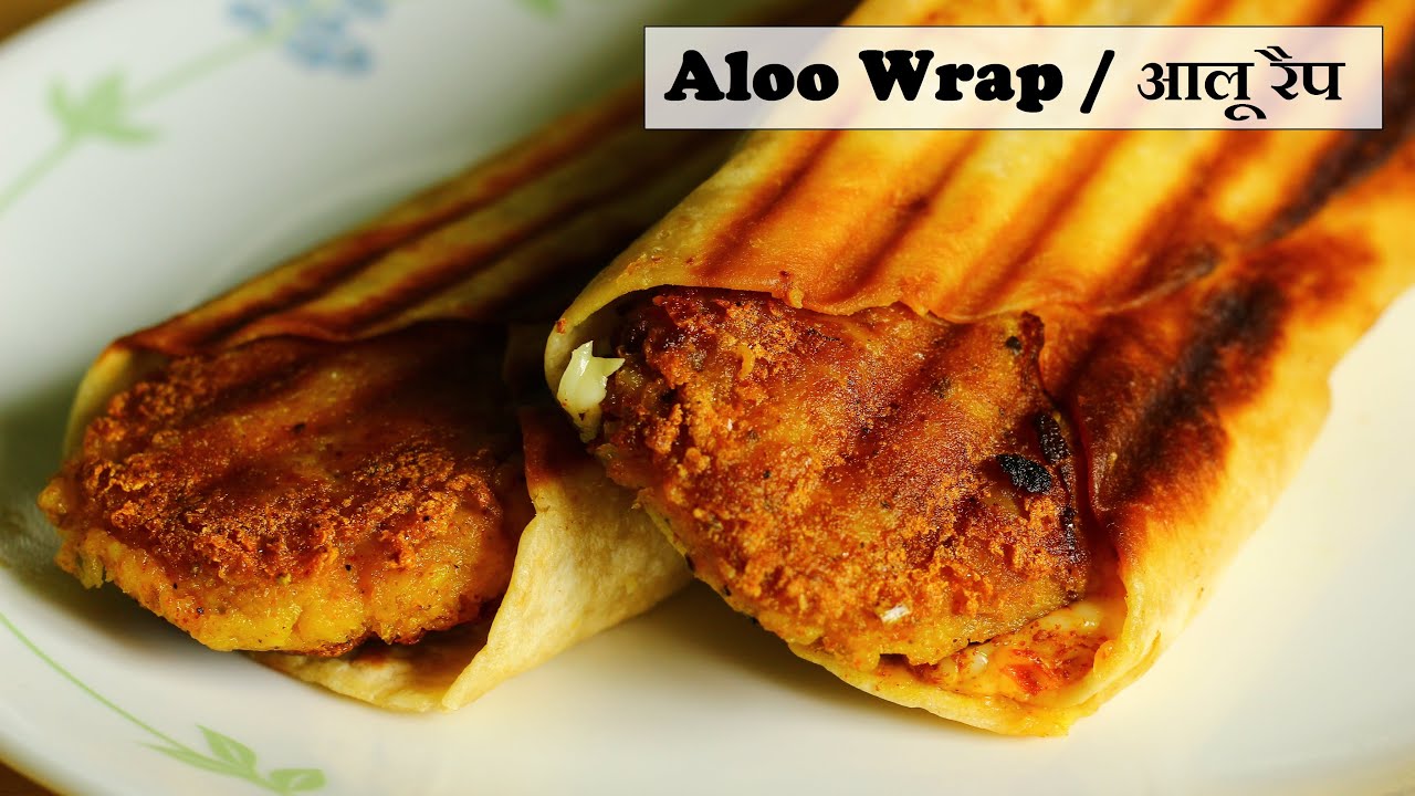 Aloo Wrap Potato Wrap Kirangi's CookBook YouTube