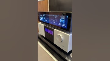 HiFi Rose RS130 transport playing through Emmlabs DV2 DAC and B&W 802D4 speakers.