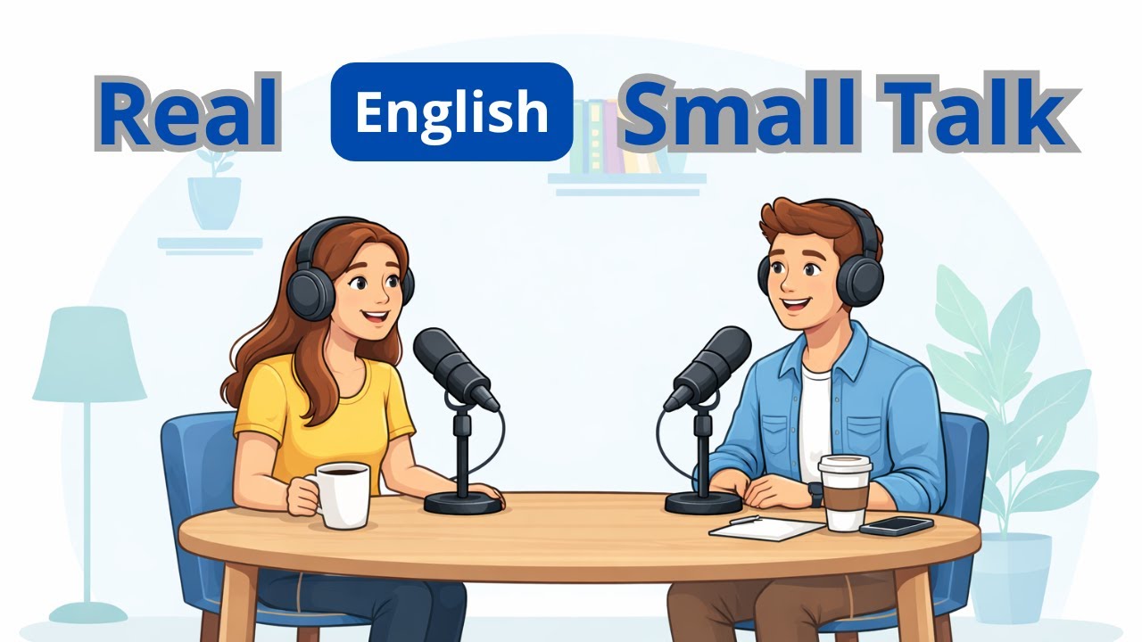 How to Start Small Talk in English | Real Conversation Practice (A1–A2)