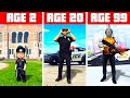 Surviving 99 YEARS as a POLICE OFFICER in GTA 5! (Challenge)