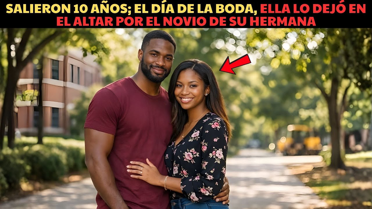 Salieron 10 años; el día de la boda, ella lo dejó en el altar por el novio de su hermana.