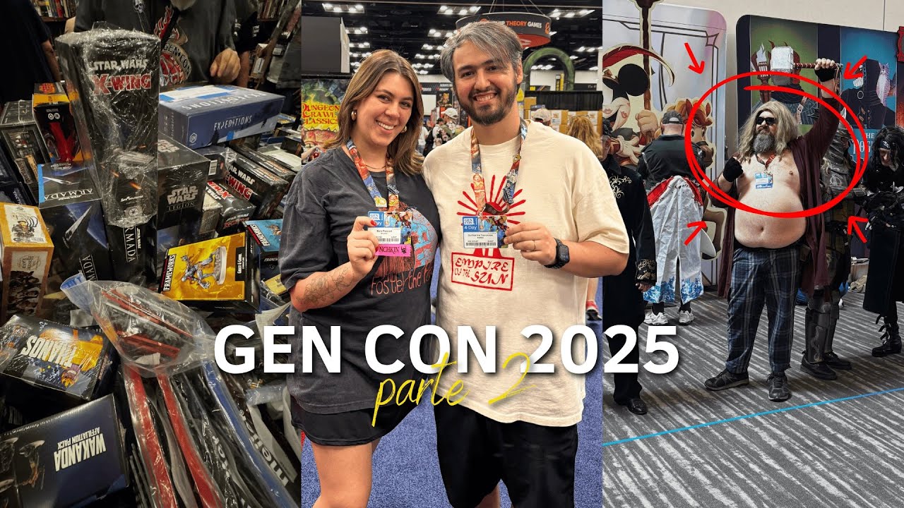 Gen Con 2025 | Jogos, experiências, muitas compras e despedida 😭