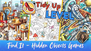 Find It - Hidden Objects Games - Tidy Up Level 43