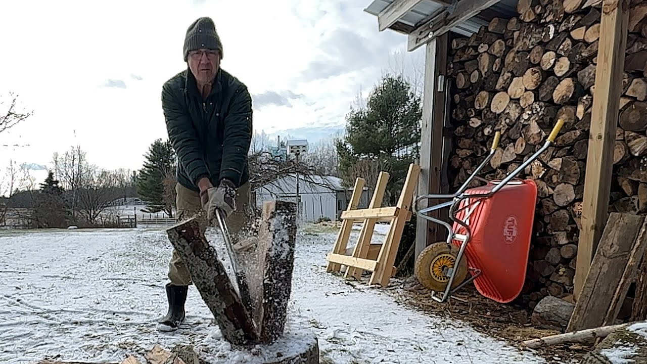 Let's Split | Firewood Processing The Old Fashioned Way - YouTube