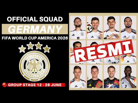 77lucki x junglertoto - KANDIDAT JUARA! Ini Daftar 26 Pemain Timnas Jerman di Piala Dunia 2026