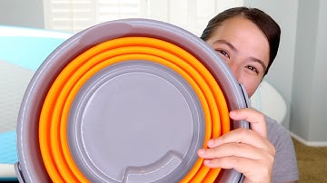 Unboxing UST Collapsible 10L Bucket