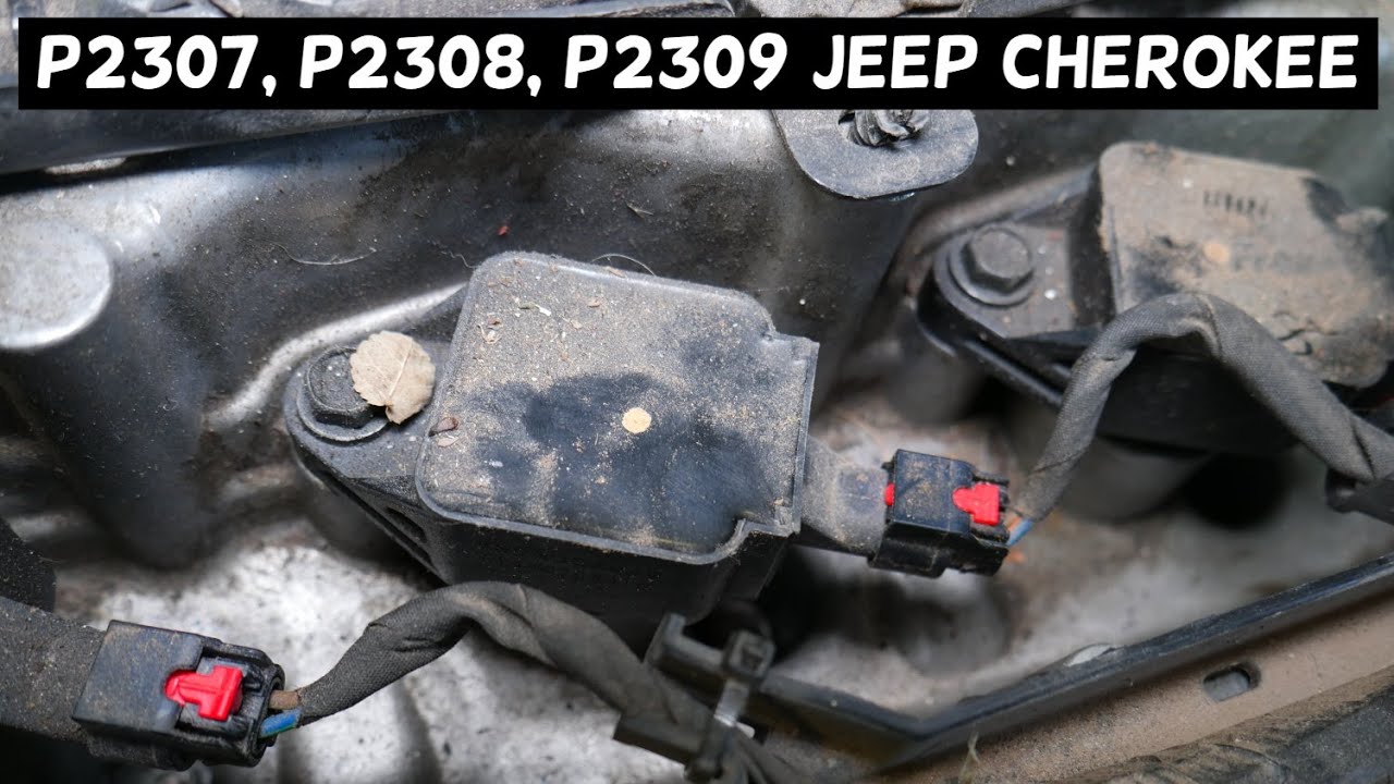 JEEP CHEROKEE CODE P2307, P2308, P2309 ENGINE LIGHT ON FIX - YouTube