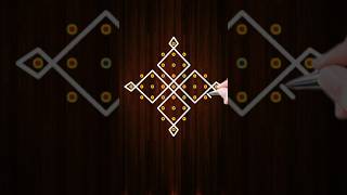 Simple and easy muggulu for beginners #shorts #kolam #kolamdesigns #muggulu #rangoli #simplekolam