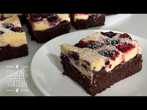 Mouth-watering Raspberry Chocolate Cake!  Simple and very Tasty!