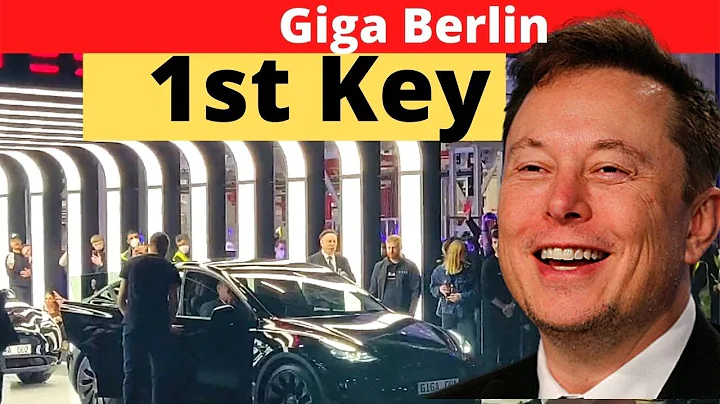 BREAKING! Elon Musk Gives The Key To Giga Berlin's 1st Model Y Owner
