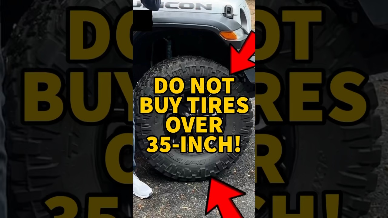 3 reasons why 35-inch tires are perfect for your overland rig.✔️