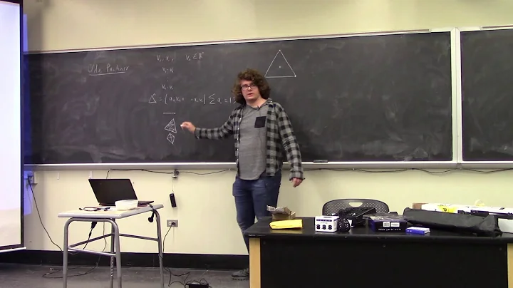 Pachner Moves: A math club student talk by Eben Kadile