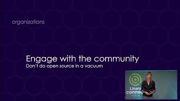 Linaro Connect Keynote: Jilayne Lovejoy “An open source developer and a lawyer walk into a bar…”