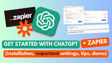 ChatGPT plugins | ChatGPT zapier plugin FULL TUTORIAL (important settings)