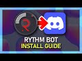 How to install  use rythm music bot on your discord channel