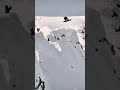Insane Snowboard Cliff Drop Bail in Whistler Backcountry