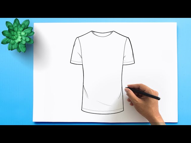 25 Easy Shirt Drawing Ideas - How to Draw a Shirt