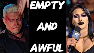 SMACKDOWN WAS LIFELESS GARBAGE!! (ANGRY RANT)