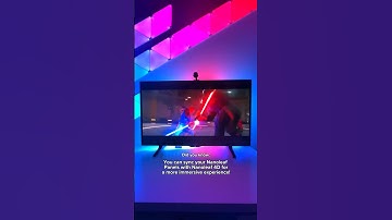 The BEST Lightstrip EVER🤯🔥#nanoleaf #smartlights #ledlights #rgblights #tech #gaming