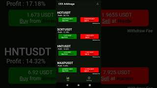 Crypto Arbitrage Finder App screenshot 4