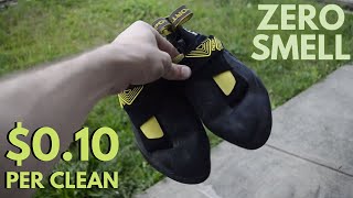 EASIEST Way To Deodorize Climbing Shoes